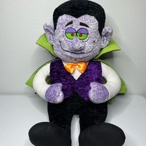 Vampire Dracula plush in seated position